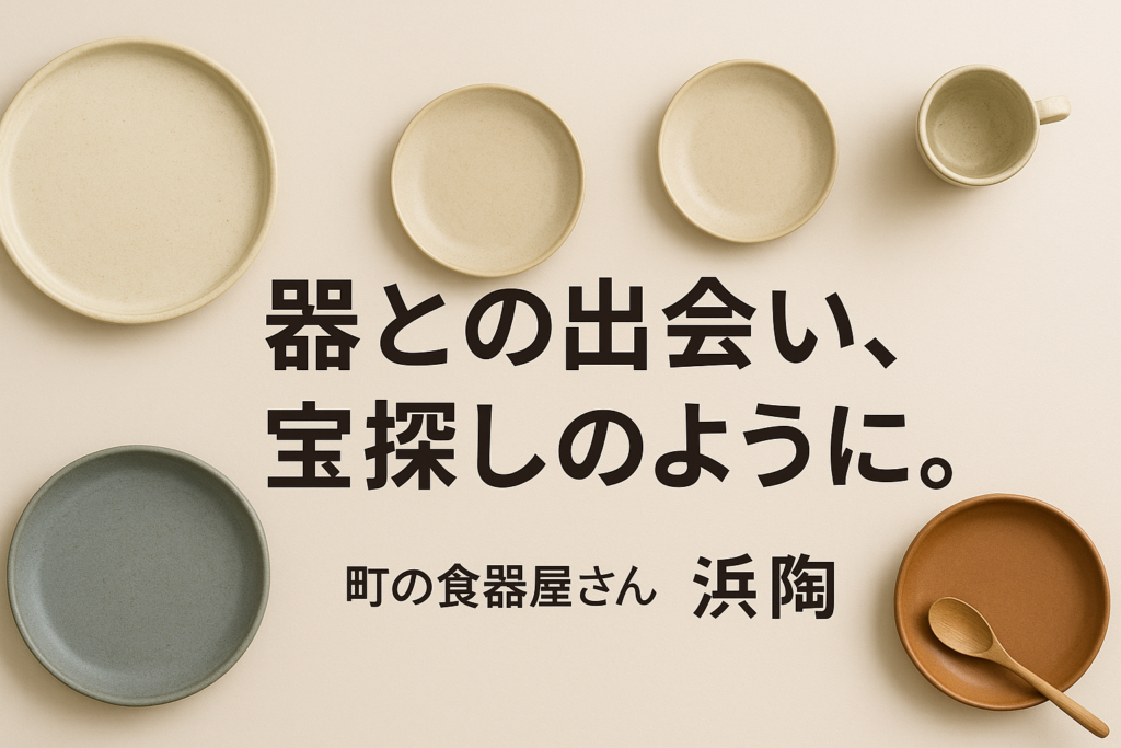 町の食器屋さん　浜陶（松山本店）